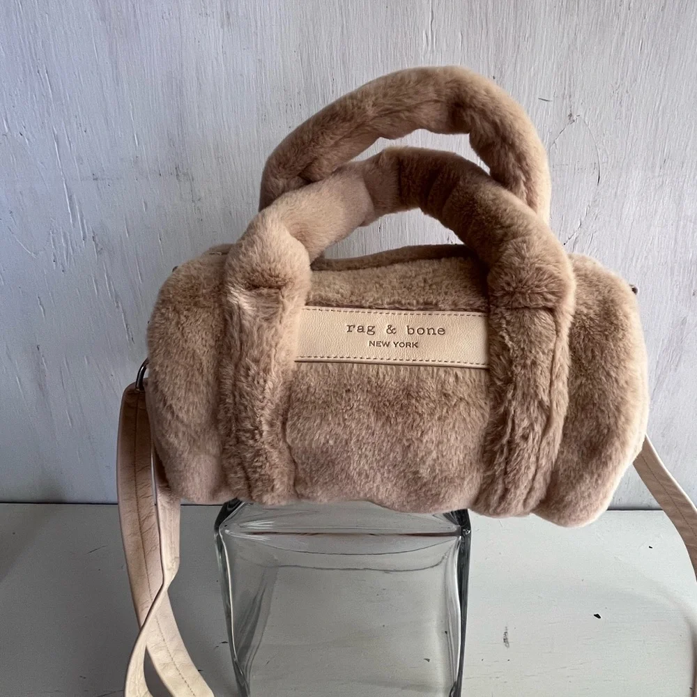 rag and bone Cloud Duffle- Faux Fur - Picture 4 of 14